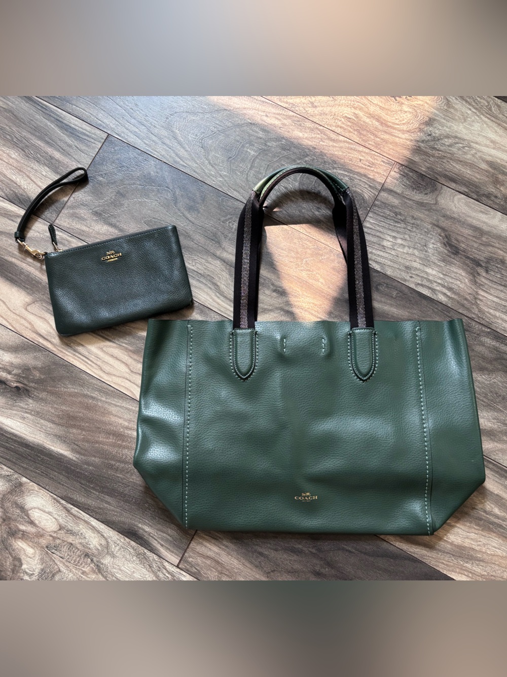 COACH || Bag & Wrislet
